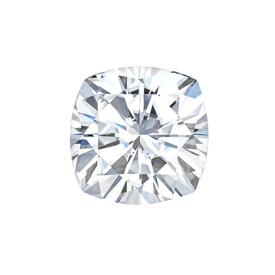 2.54 CT Cushion Moissanite D-E-F Color Surrey Vancouver Canada Langley Burnaby Richmond